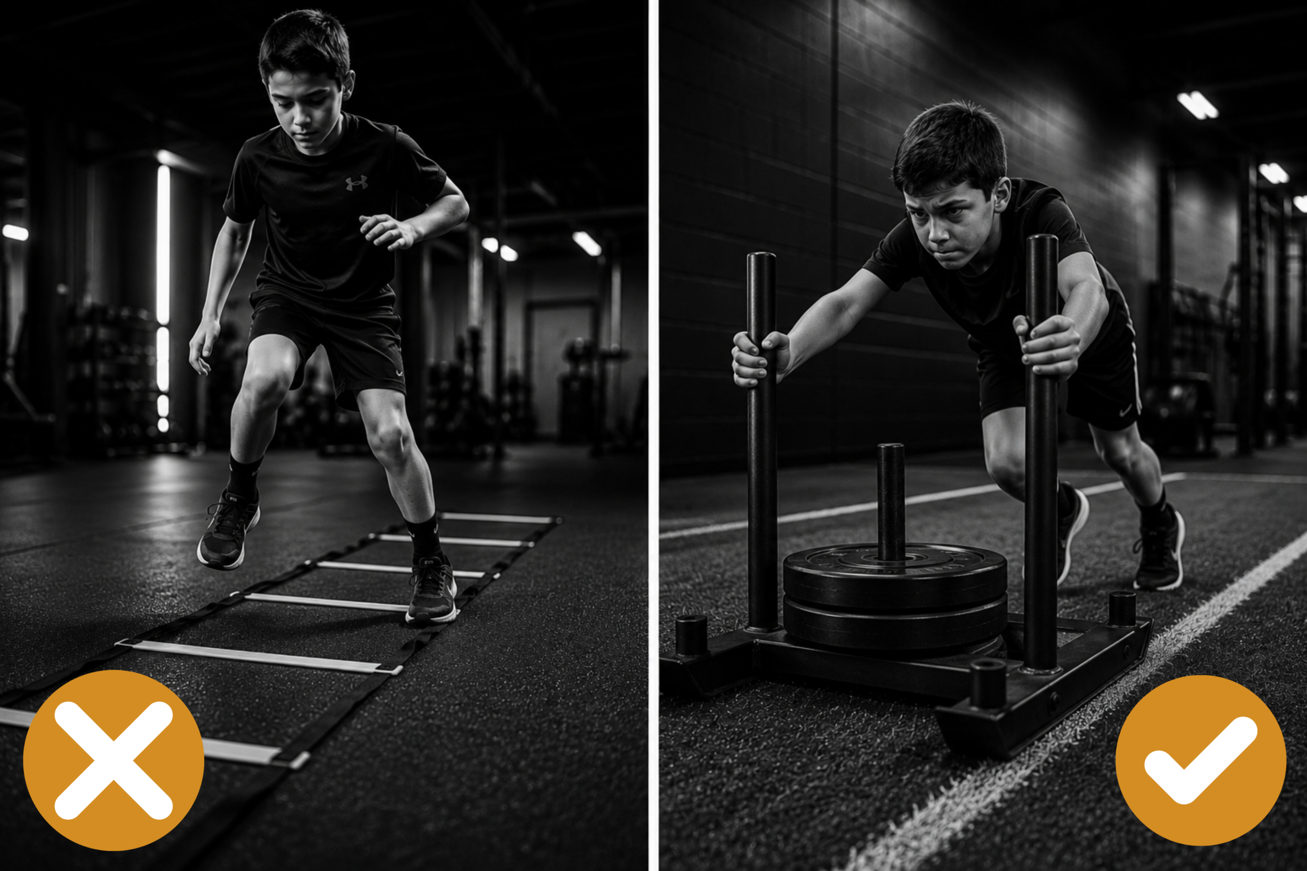 Speed training youth athletes